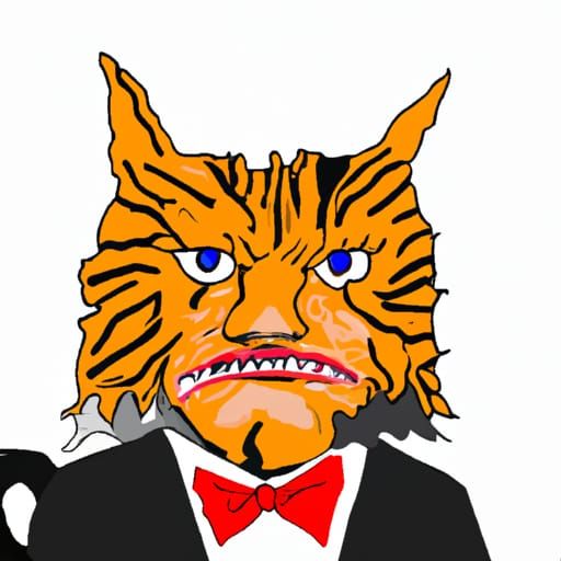 Donald Trump as a Cat: An AI Interpretation
