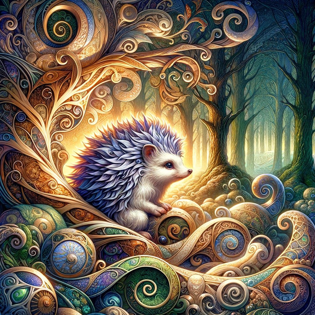 Gentle hedgehog