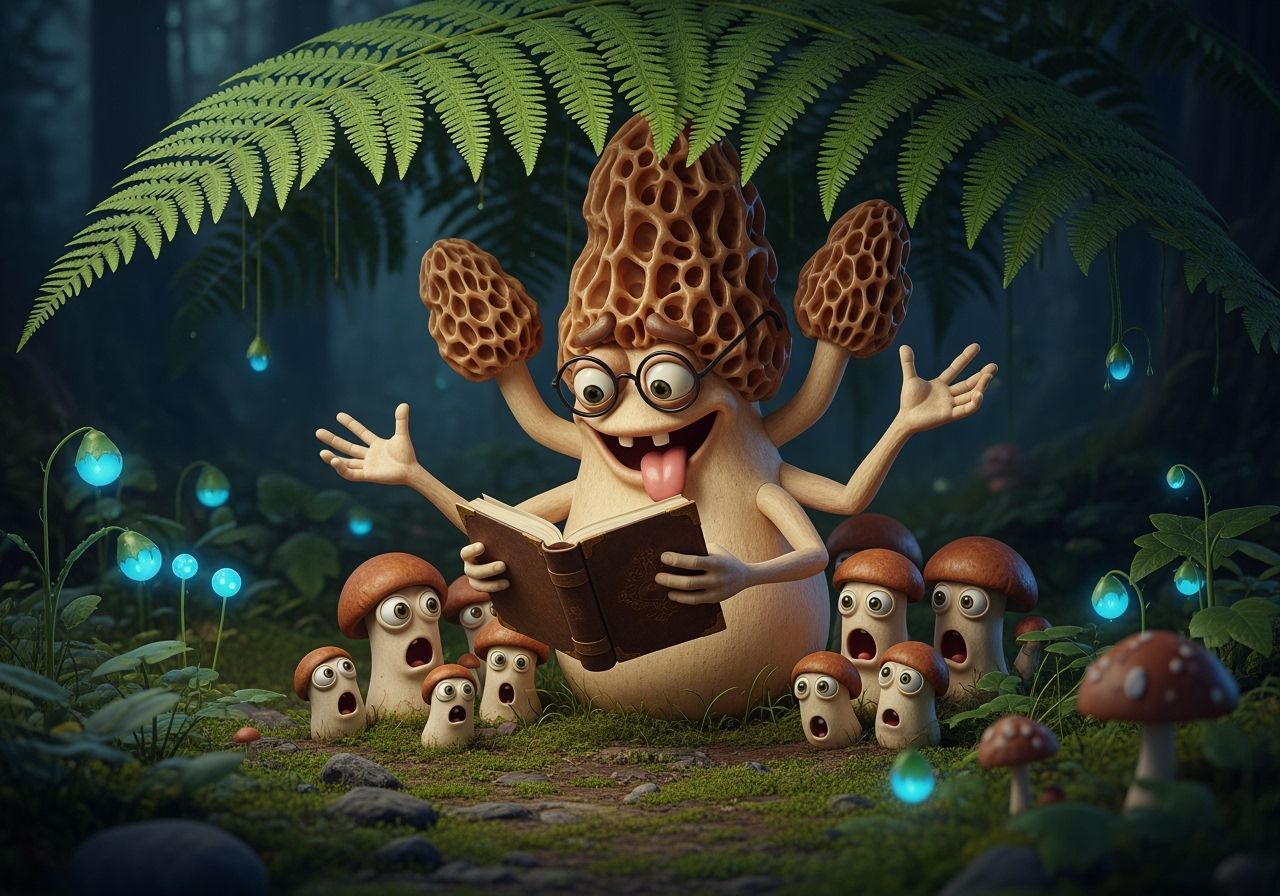 That's the Morel of the Story!