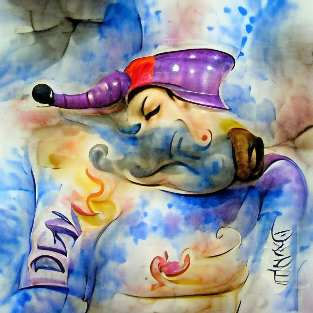 Ethereal Dreamscape in Watercolor