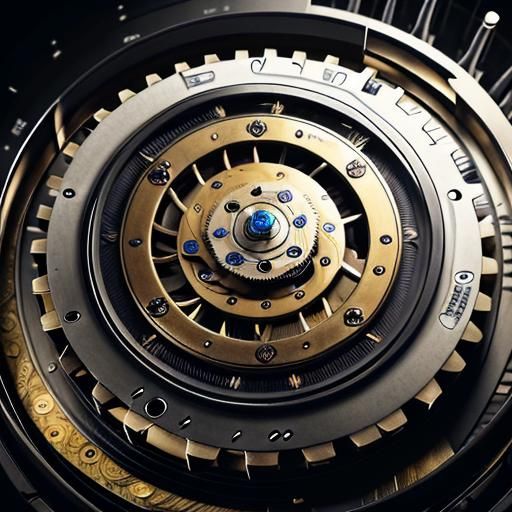 Instead, a short, high-pitched WHIRR erupts as the machine springs to life. It's not a grinding noise, but a rapid, almo...