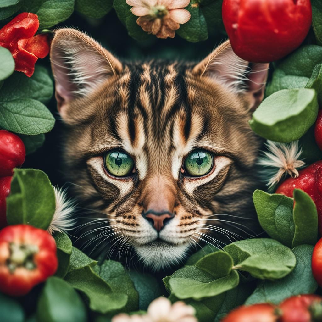 Striking Gemini Portrait in Street Photography Style