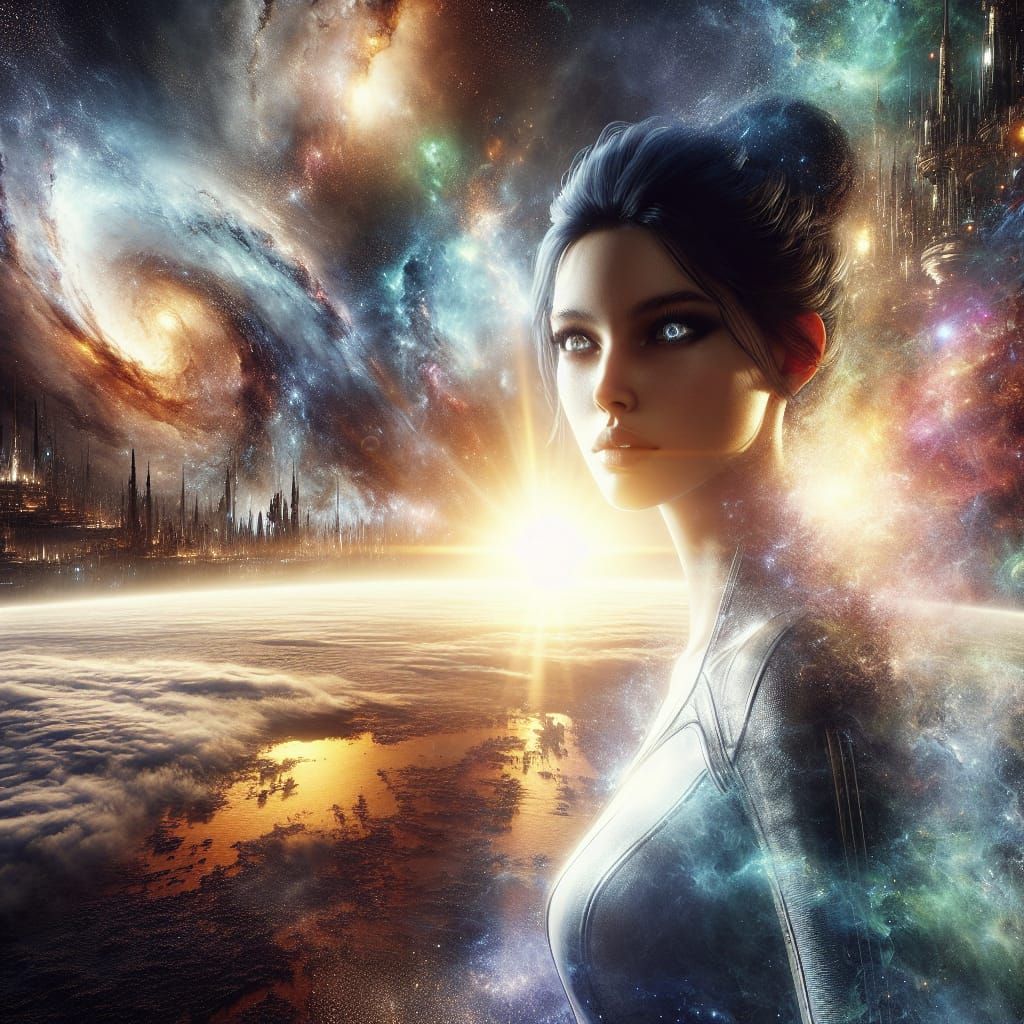 Cosmic Beauty at the Edge of Space