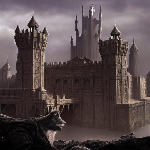 Camelot's Last Words: Epic Cinematic Digital Painting