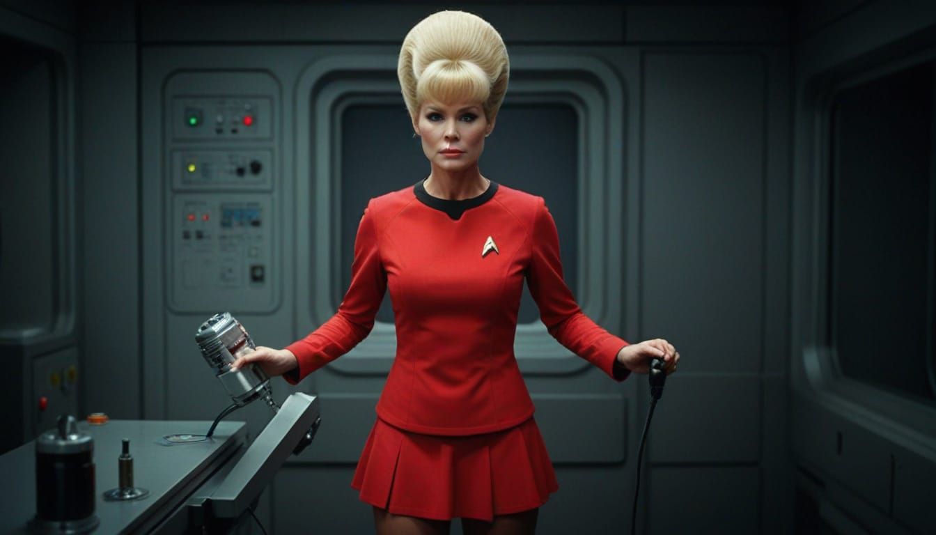 Star Trek: Yeoman Rand's Hair Routine