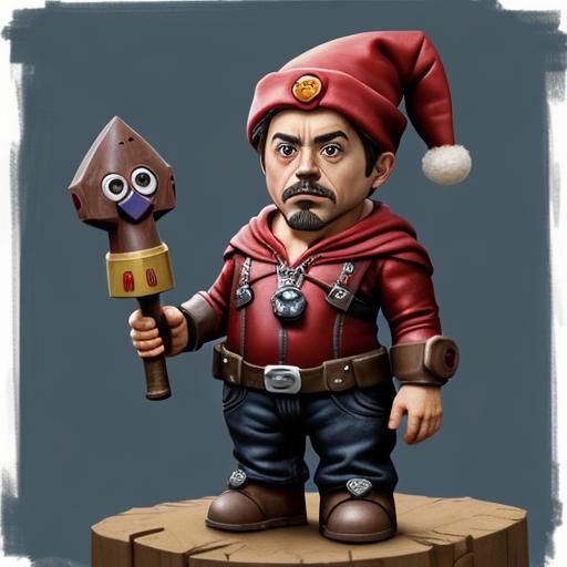 Robert Downey Jr gnome
