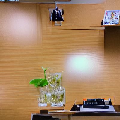 Modern Minimalist Office Space Interior