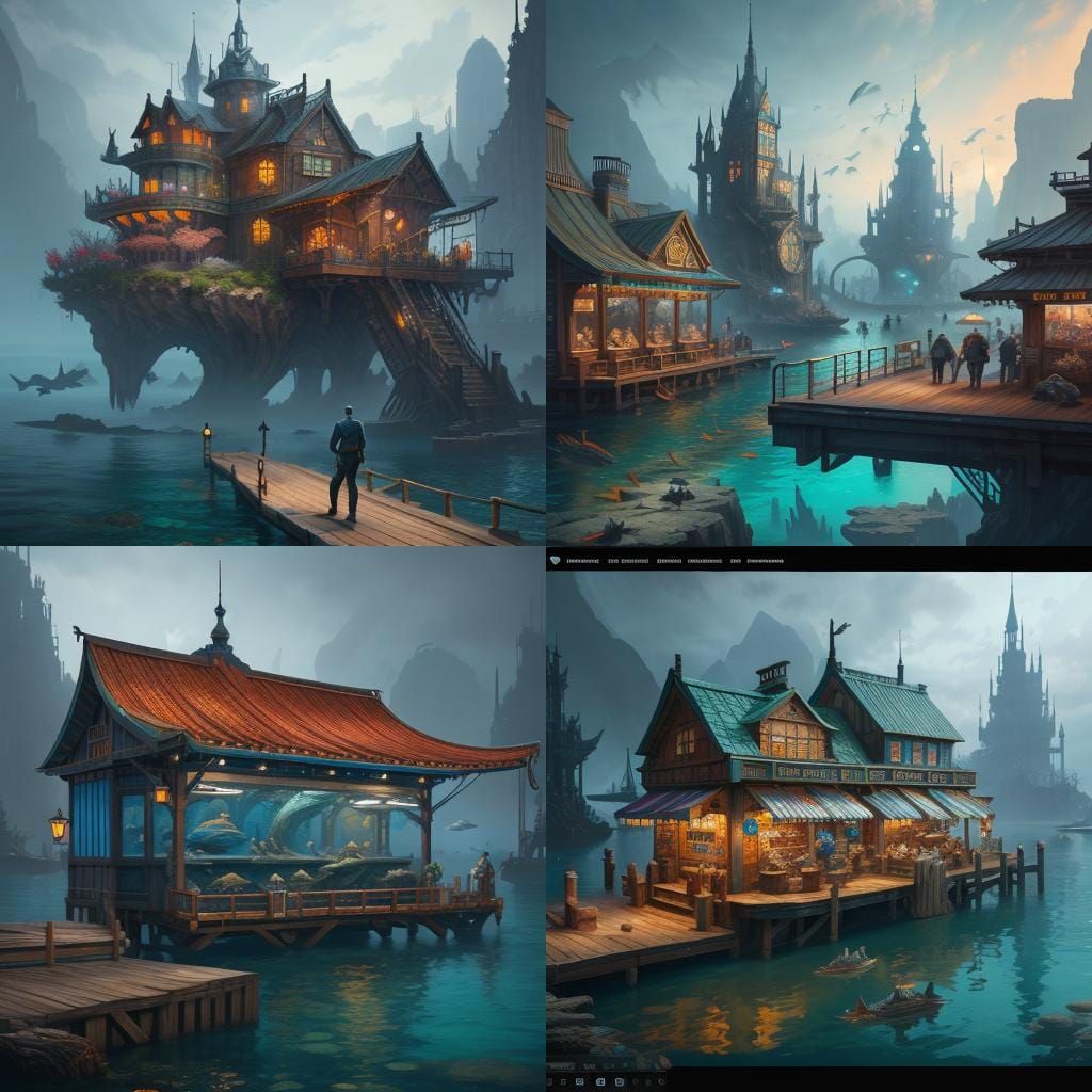 Fish Watch Humans: A Fantasy Aquarium Concept