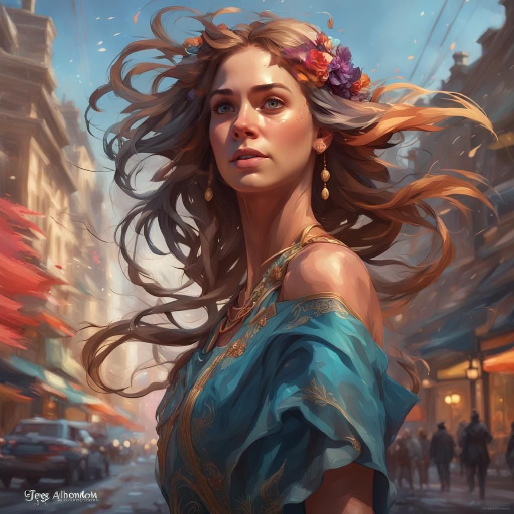 Dynamic Portrait in Unreal Engine 5 Style