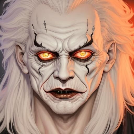 Terrifying Hybrid Demon of Darkness and Horror