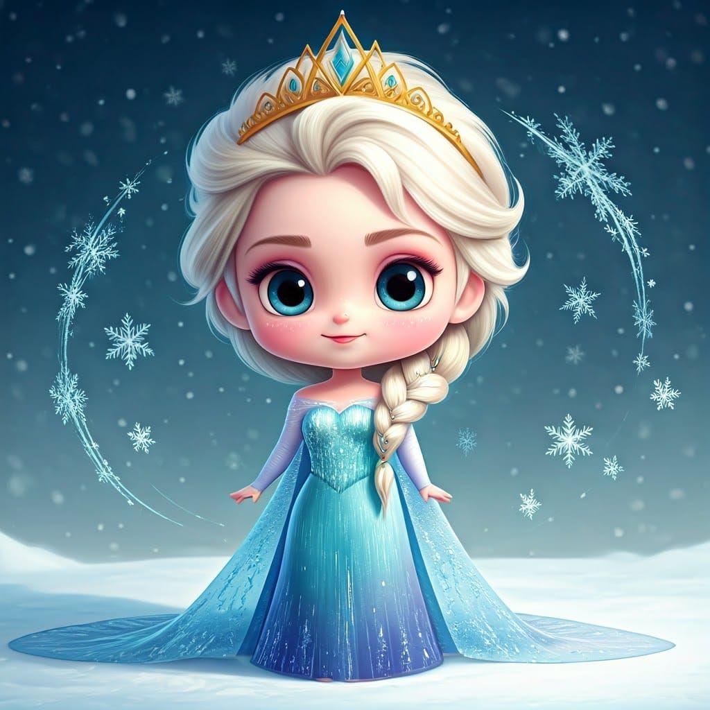 Chibi Princess Elsa