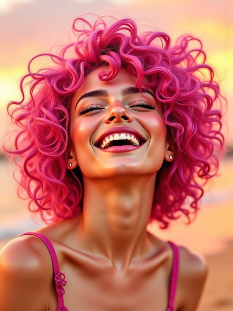 🏆pink curls