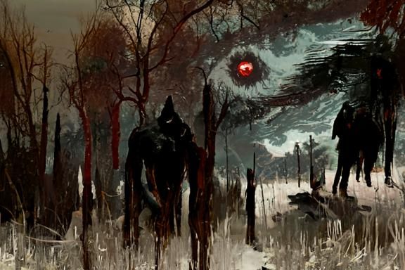 Sinister Nightmare: World War I Soldiers Hunt Werewolves