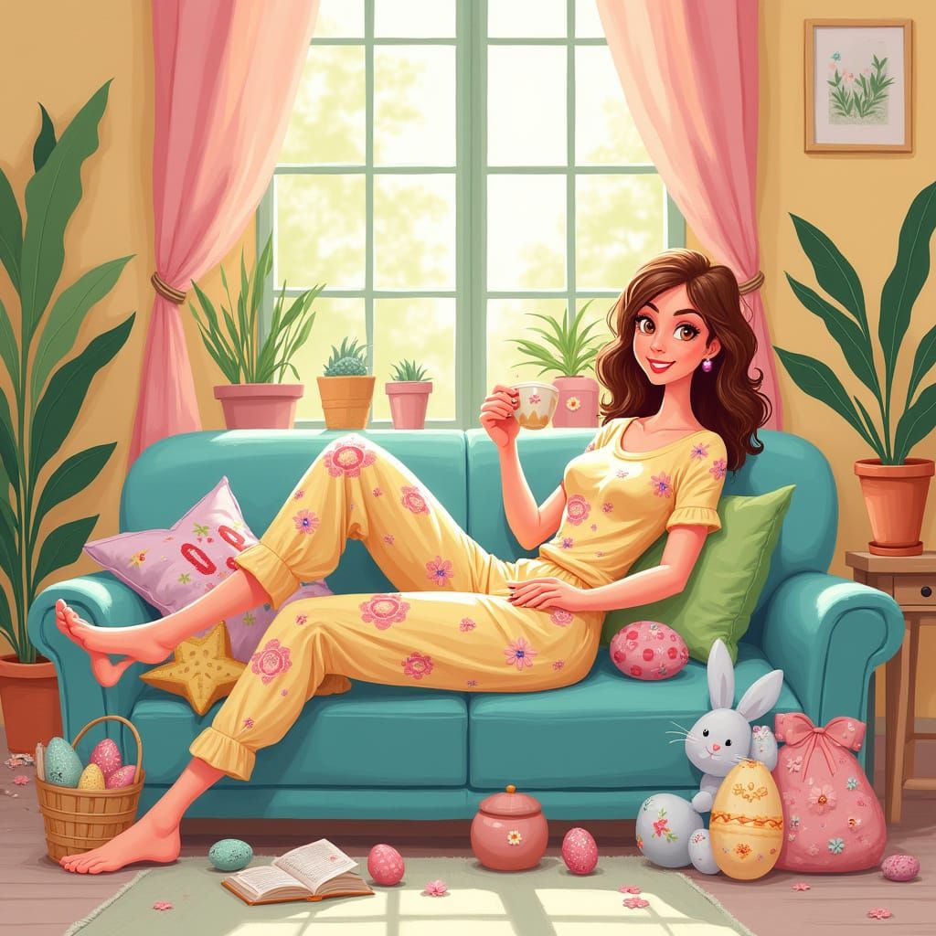 Disney-Inspired Easter Whimsy in Pastel Colors