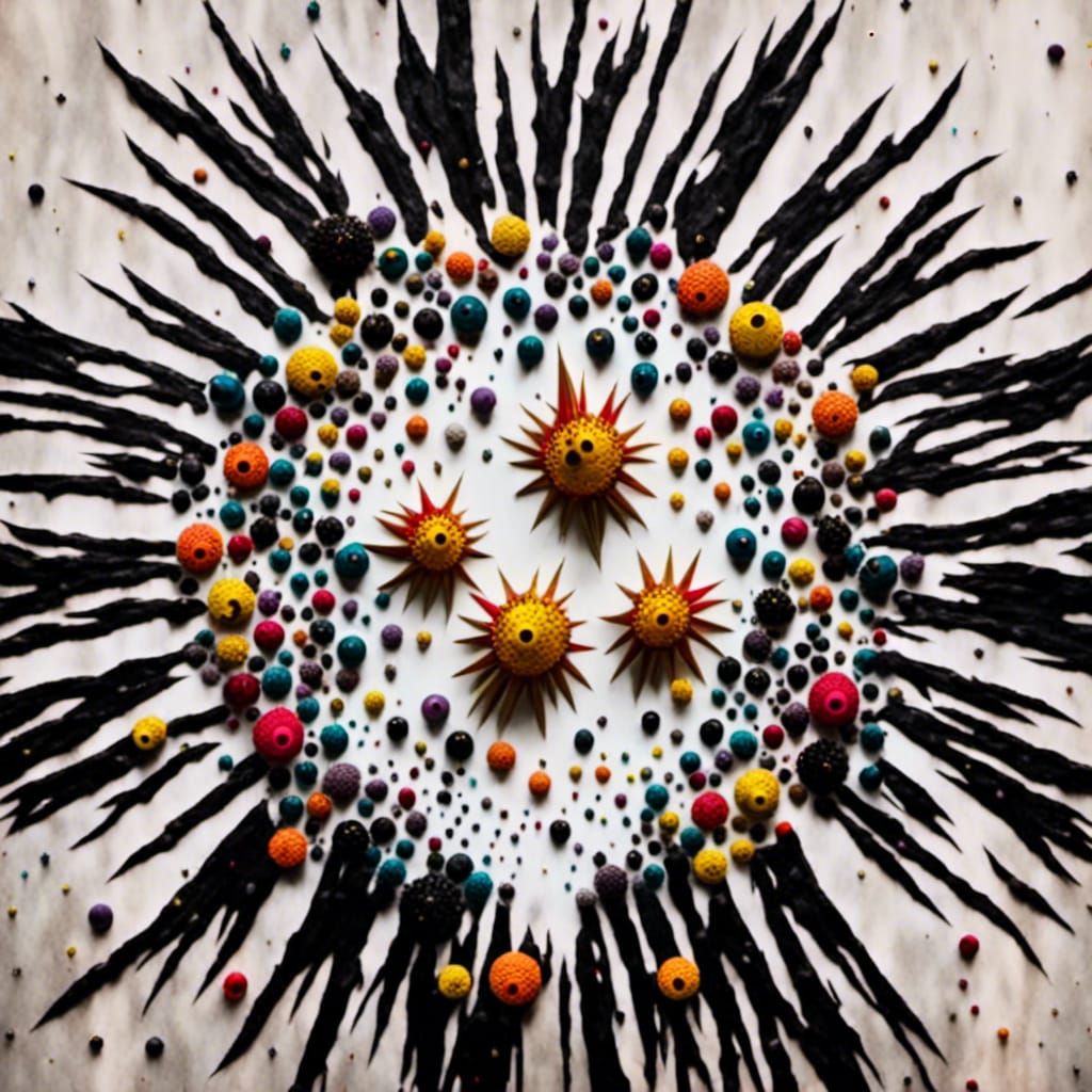 Chickenpox in Metal Punk Aesthetic