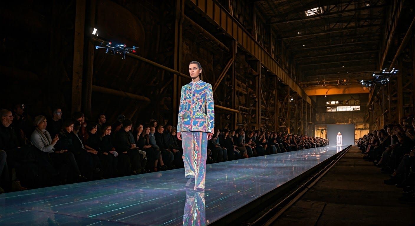 Holographic Fashion Models