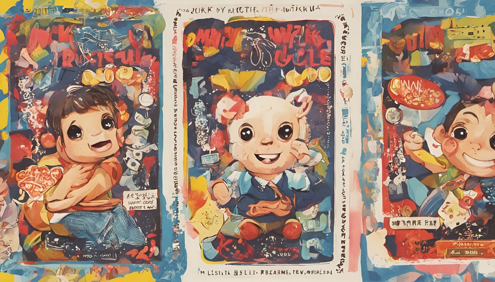 Abstract Composition from Nonsense Prompt