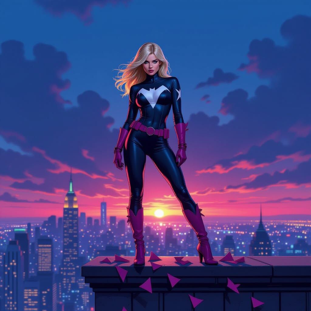 Gwen Stacy Drops Costume Revealing Party Gear