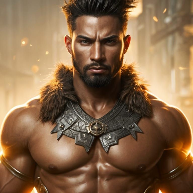 Dark Fantasy Warrior Portrait in Unreal Engine 5