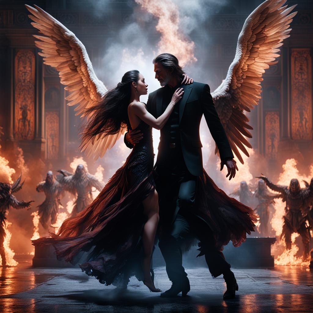 Dance from Hell: Angel and Dark Angels in Cinematic Style