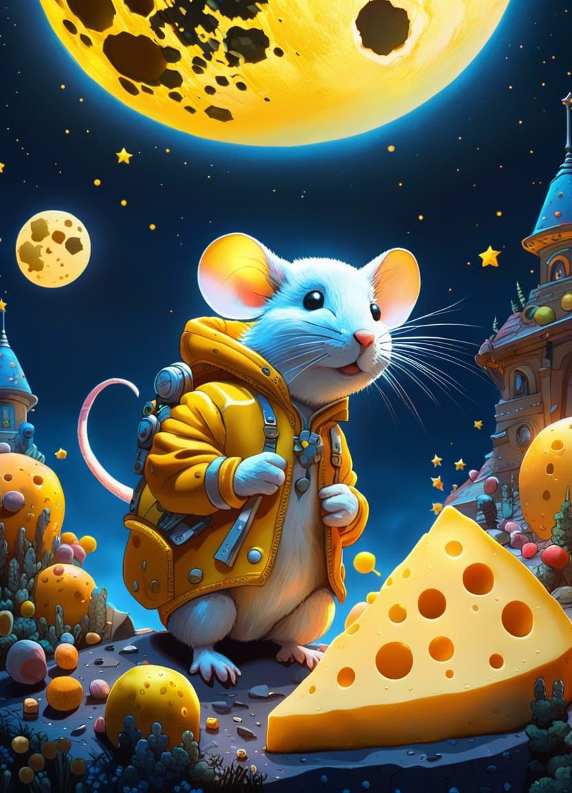 Mouse Heaven: Where the cheeses are grow everywhere