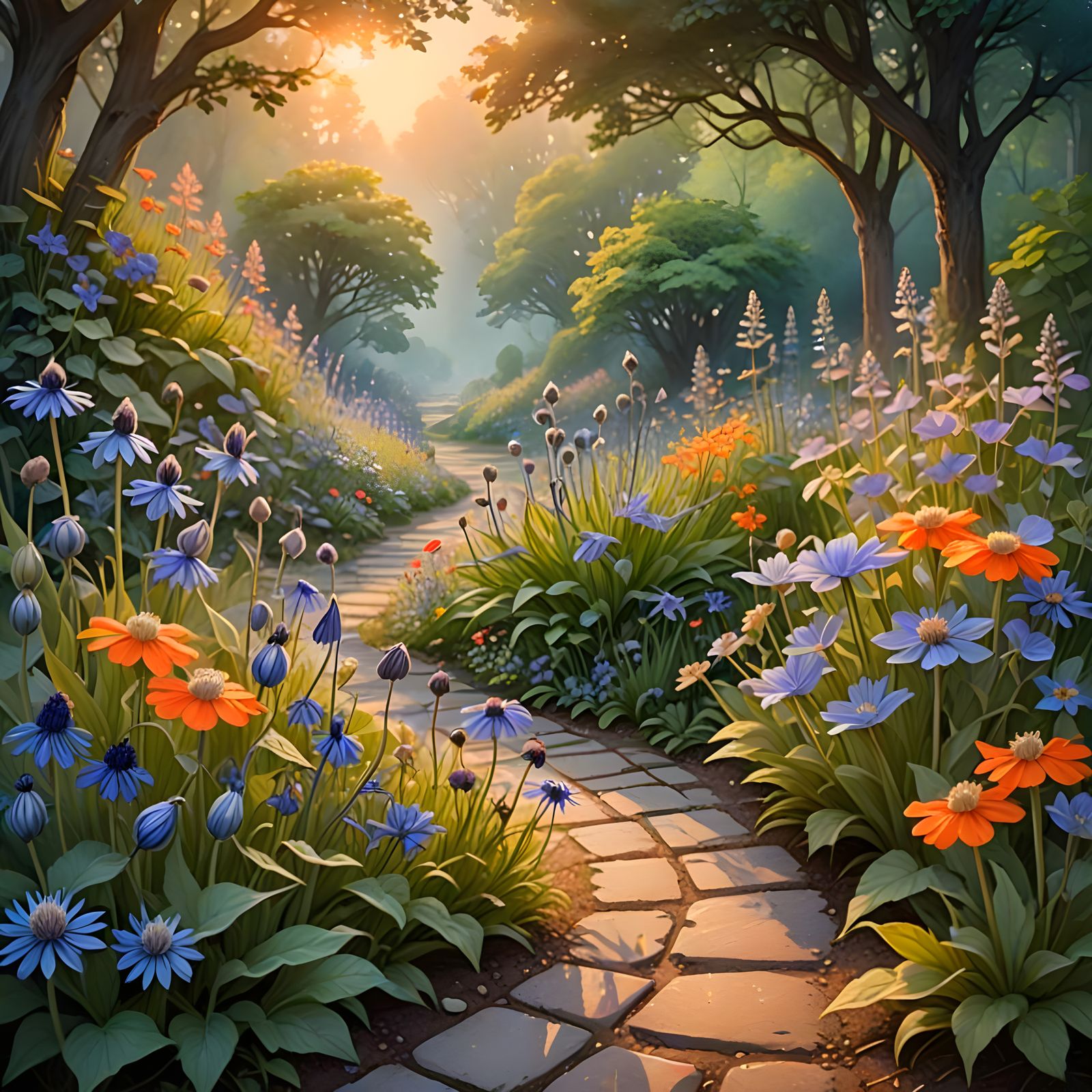 A little stroll down the garden ✨️