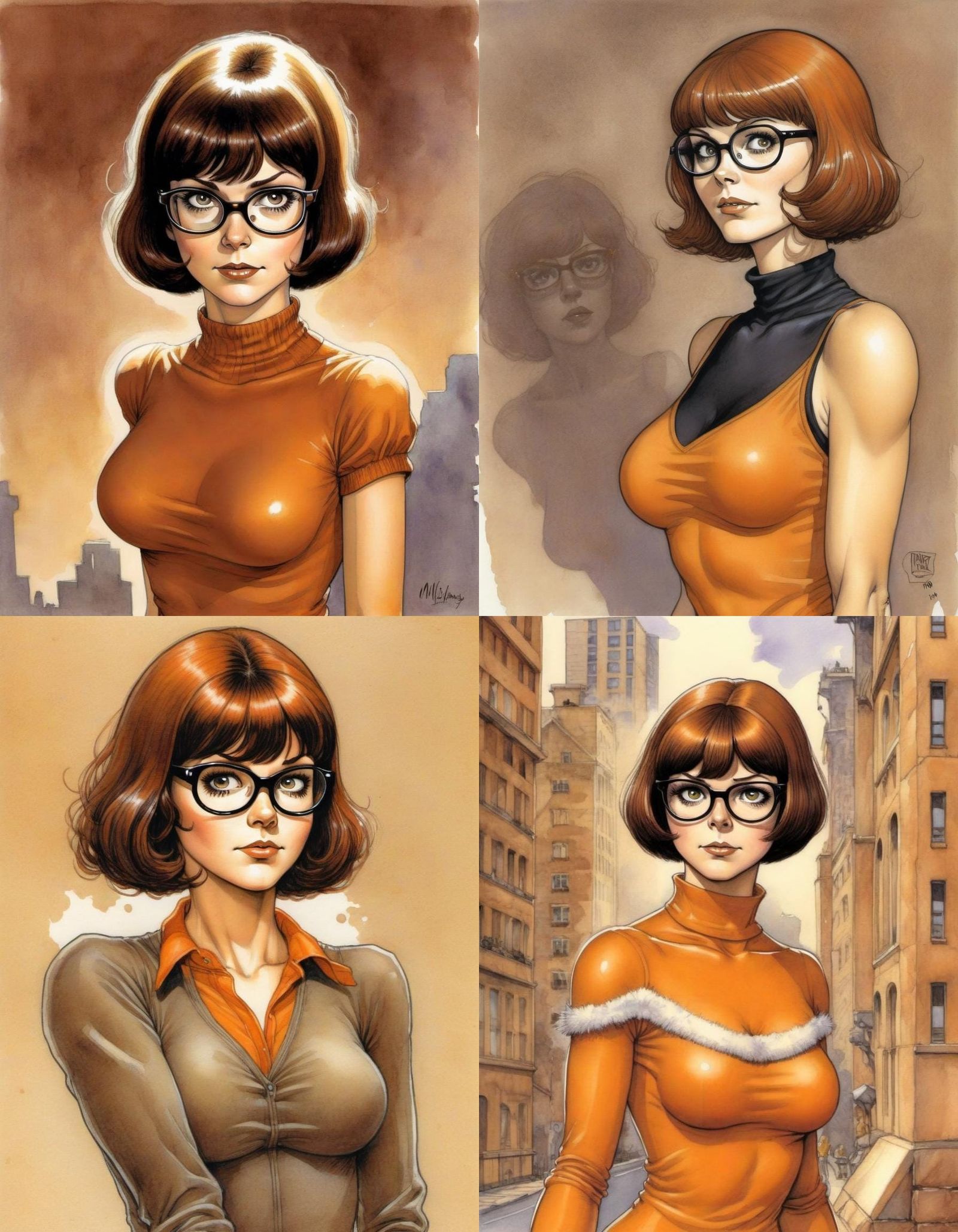 Velma Dinkley by Milo Manara