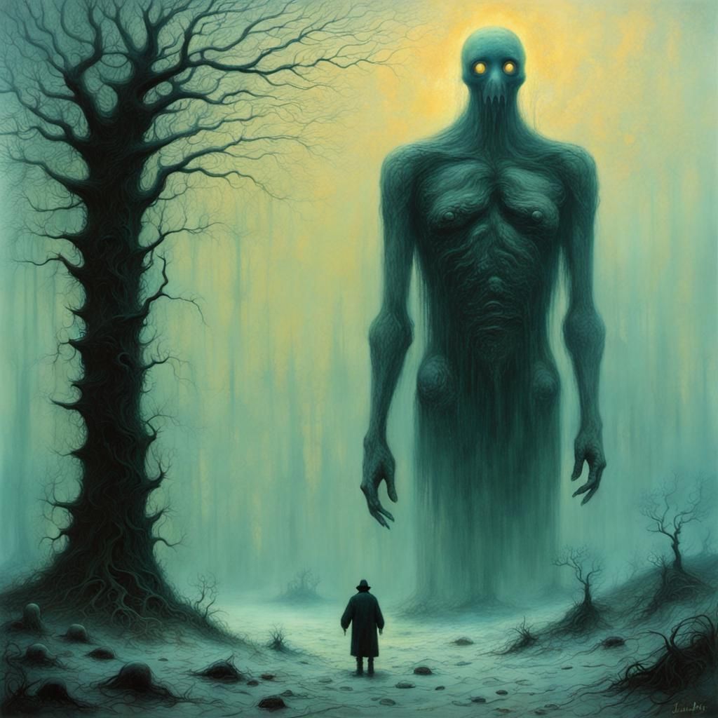 Surreal Freeze Tag in Dystopian Dreamscape