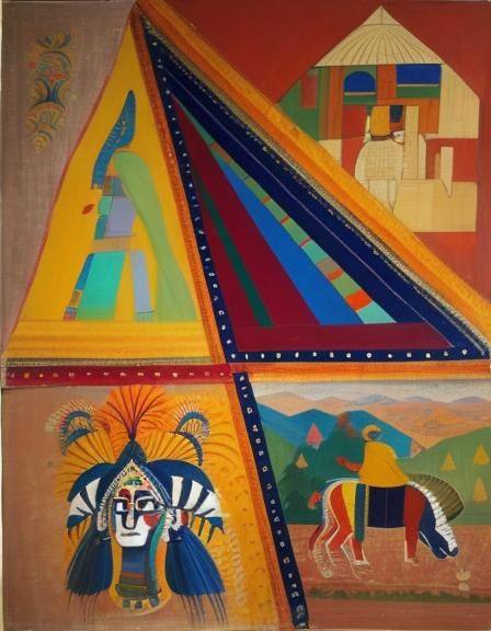 Diverse Styles in Indian Figure Painting