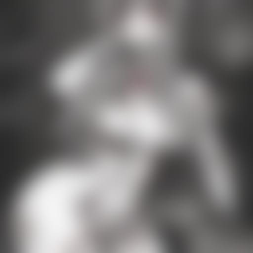 Anime Zombie Maid in Manga Style