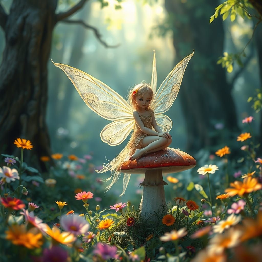 Whimsical Forest Fairy in 4K