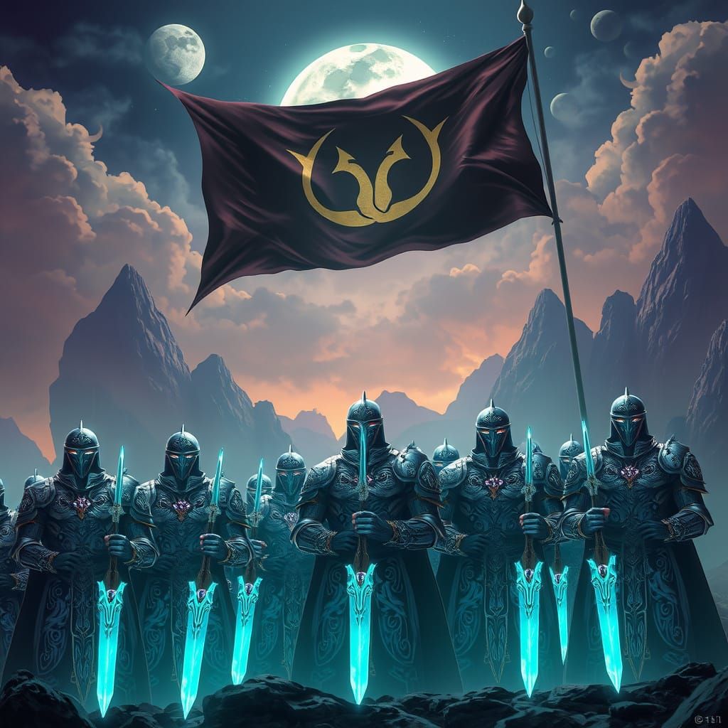 Ethereal Corbenic Landscape with the Three Moons Initiative ...