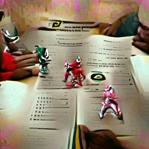 Power Rangers Take a Quiz Together