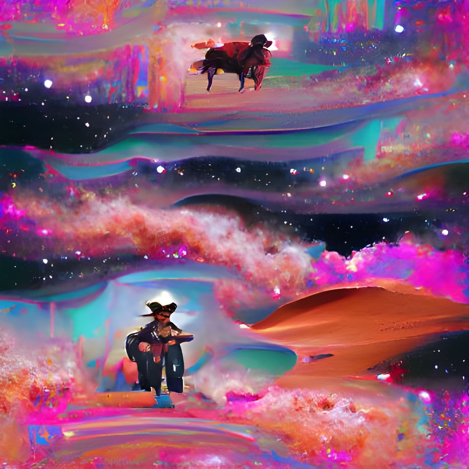 Space Cowboy on an Alien World