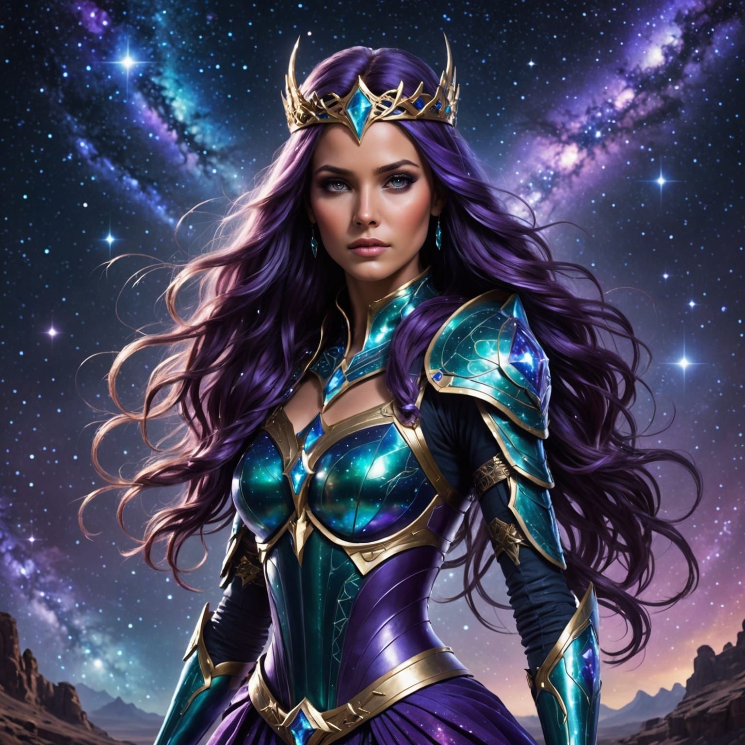 Andromeda, the Cosmic Guardian