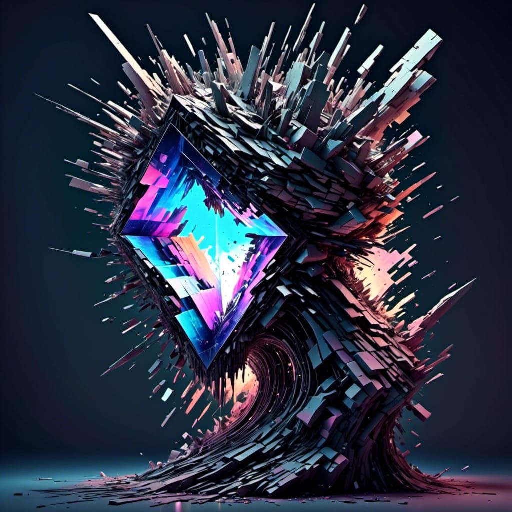 Gothic Lamp with Unsettling Design