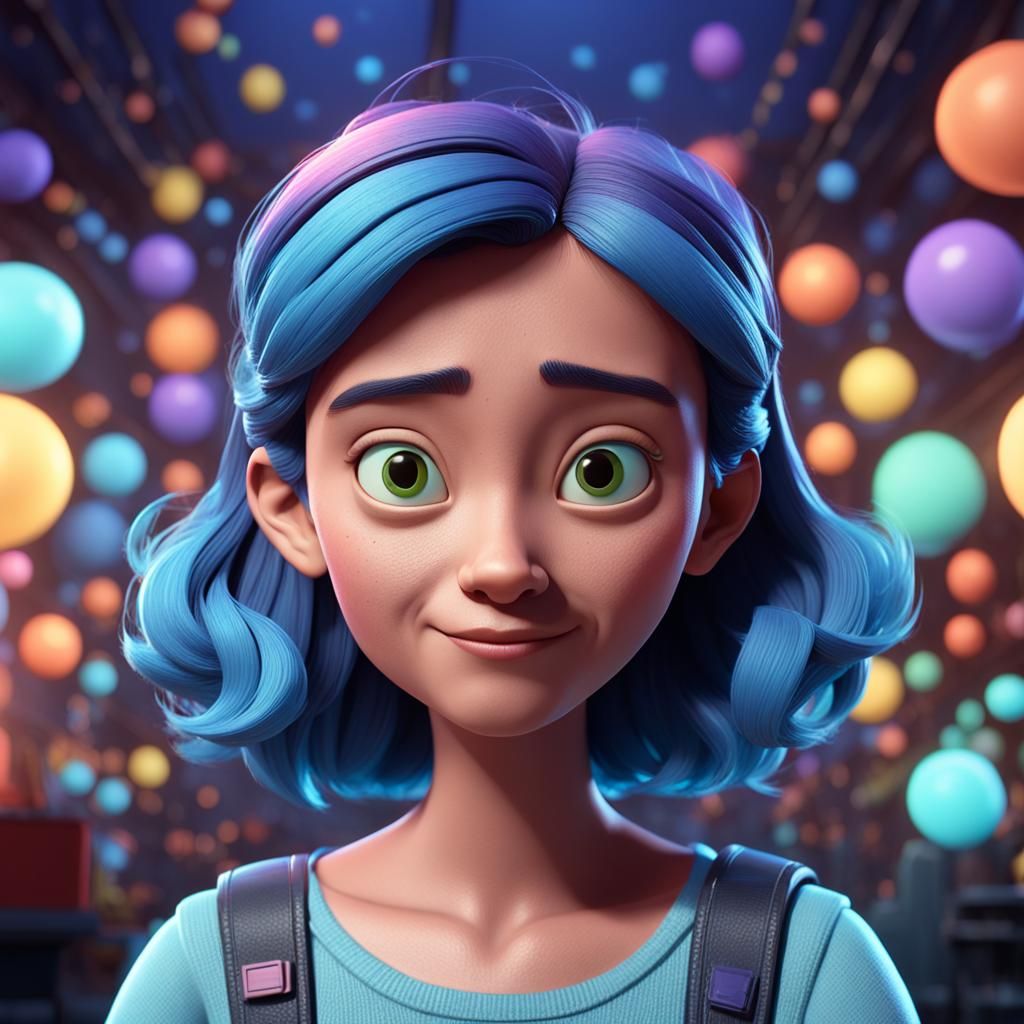 Jolene: 3D Digital Art in Pixar Style