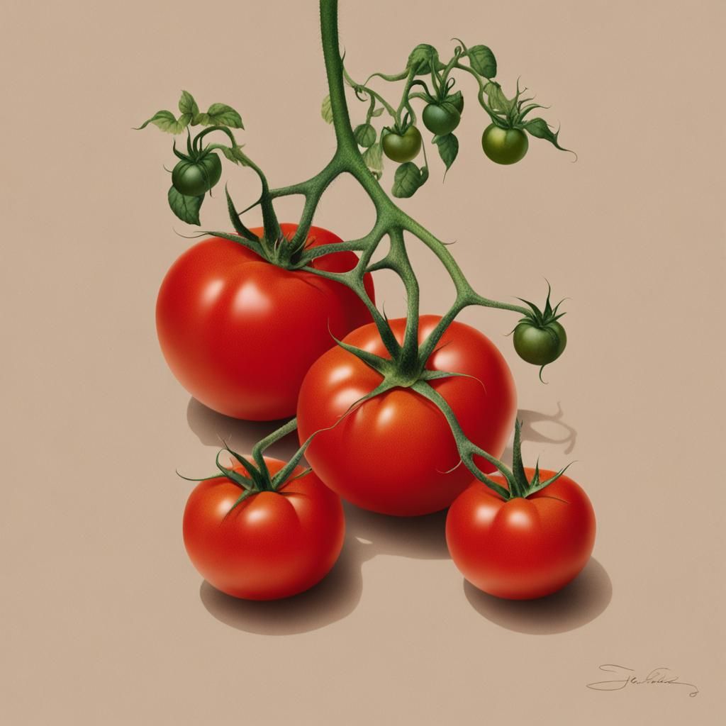 AI Generated Tomato Image