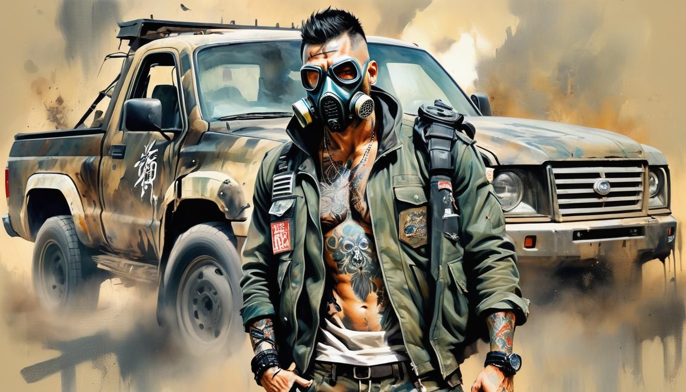 Wasteland Character - Milo