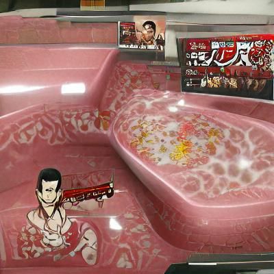 Man Relaxing in a Bathtub