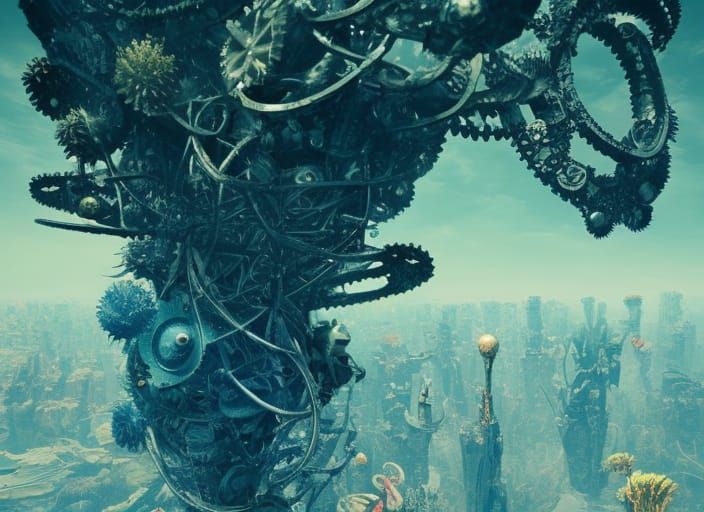 Expanding Fractalisation by Max Ernst III