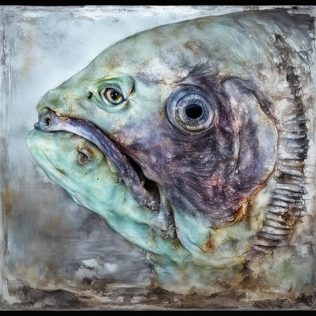 Revolting Mugshot of Decaying Fermented Herring