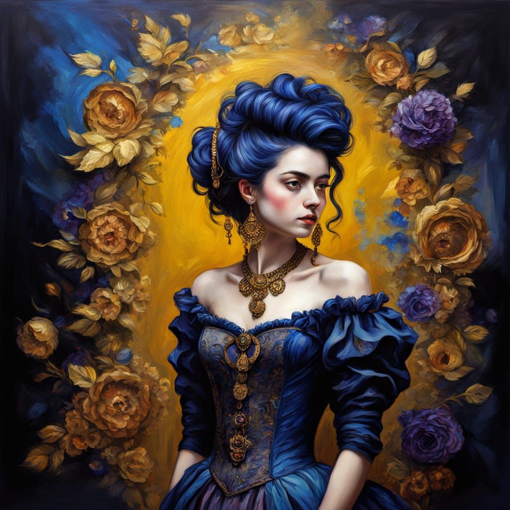 Baroque Beauty in Whispers of Elegance