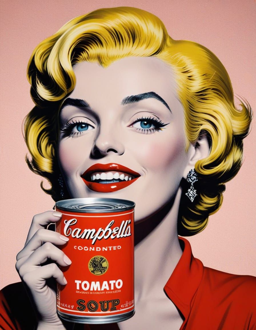 Campbell's Soup Can Pop Art