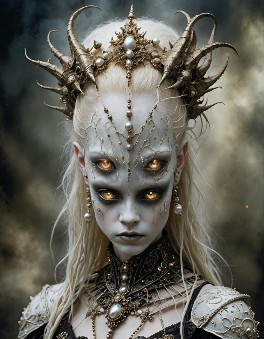 albino smoky eyes... alien alien ))