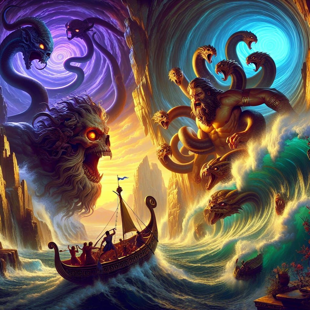 Scylla and Charybdis: Navigating the Perilous Strait