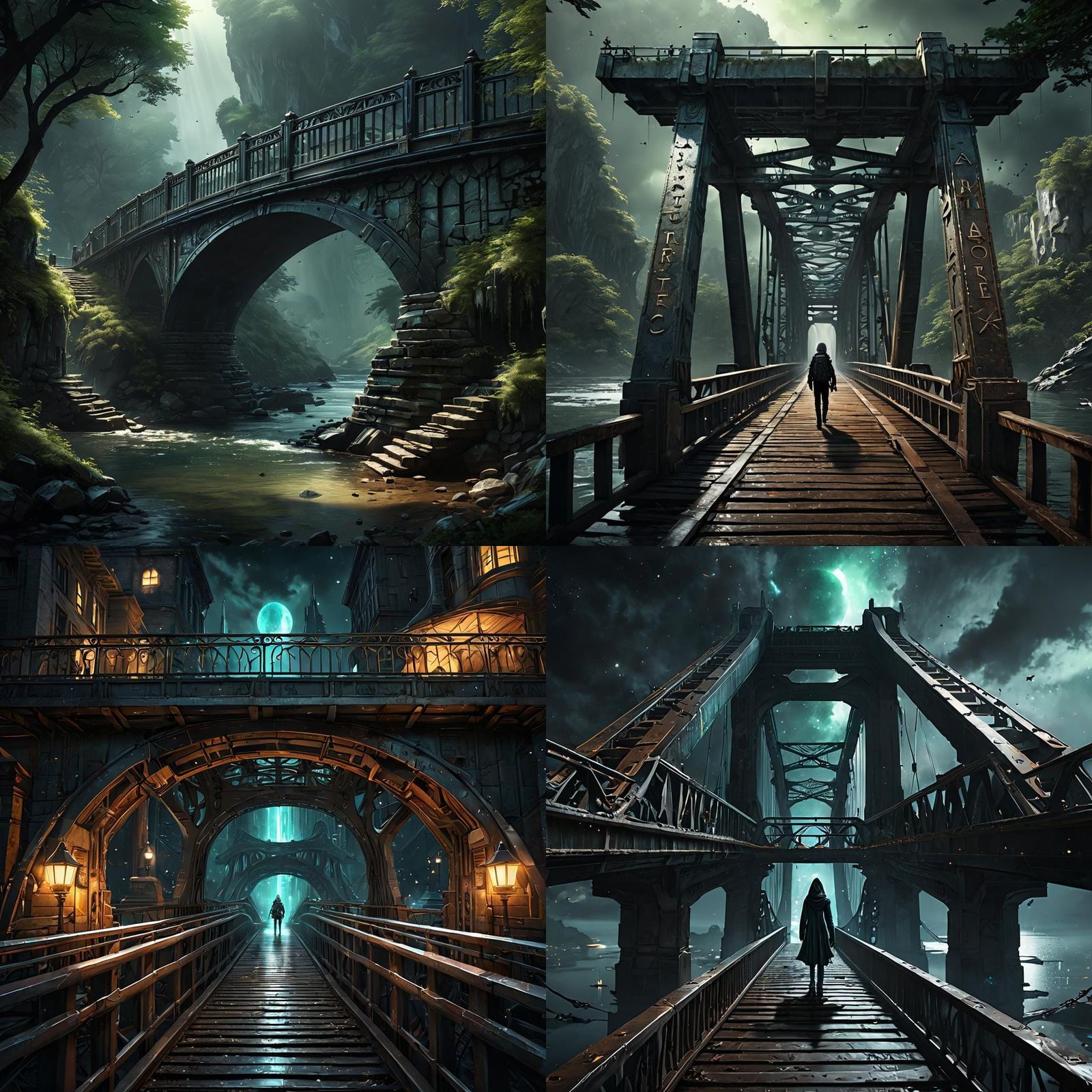 Step by step, we draw the bridge of trust
ARIA whispers, in ...