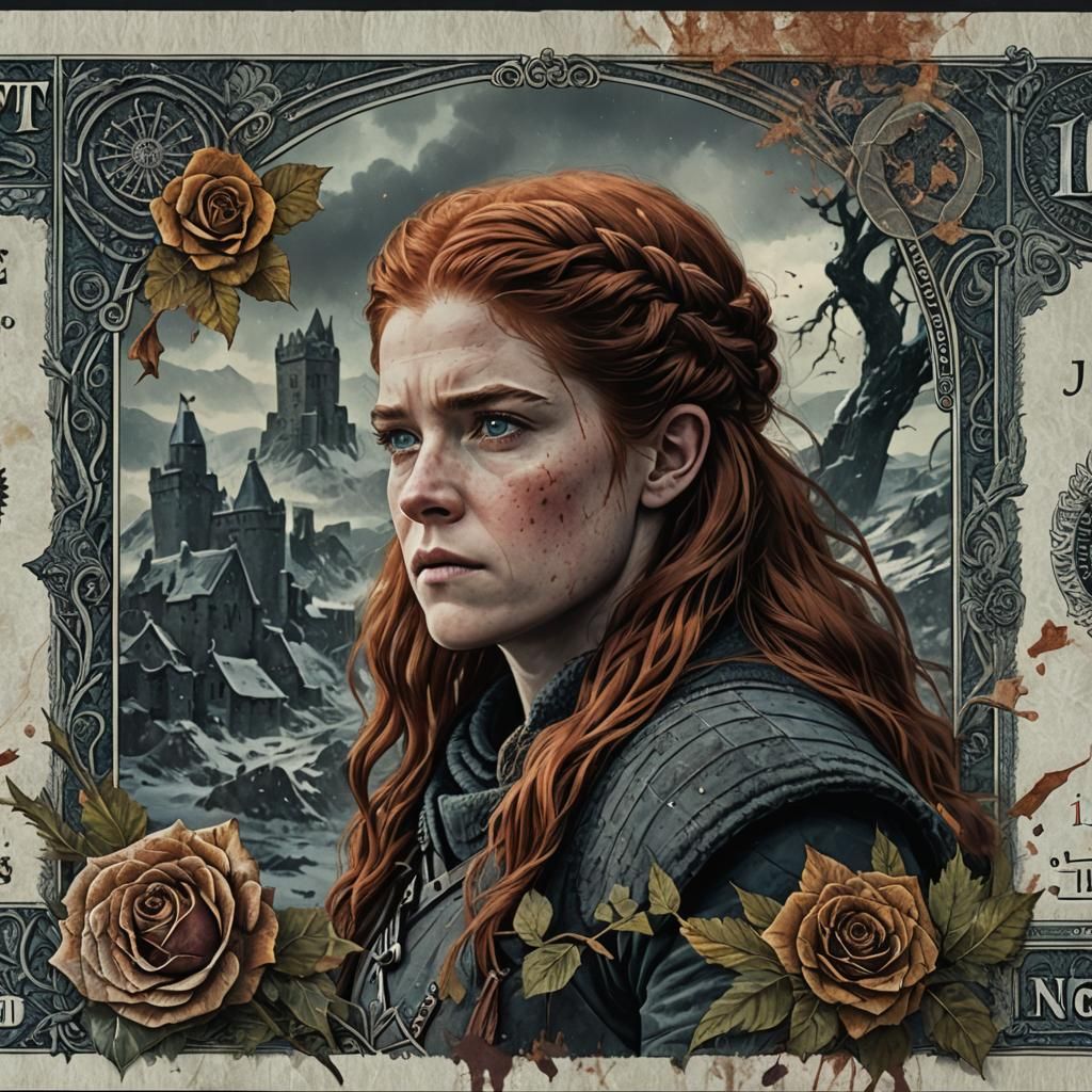 Rose Leslie as Ygritte: Game of Thrones Poster Art