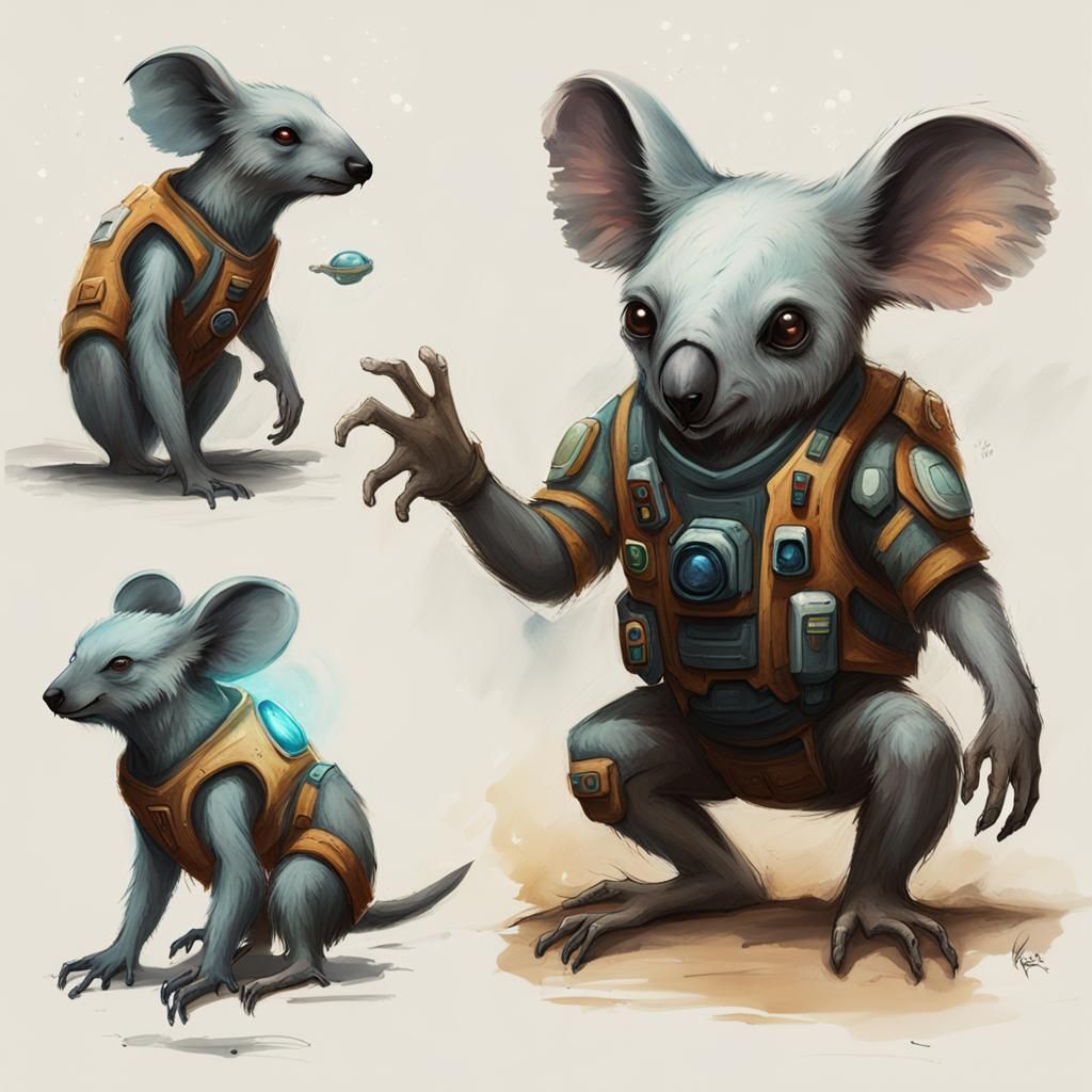 Exotic Alien Lifeforms in Speculative Concept Art