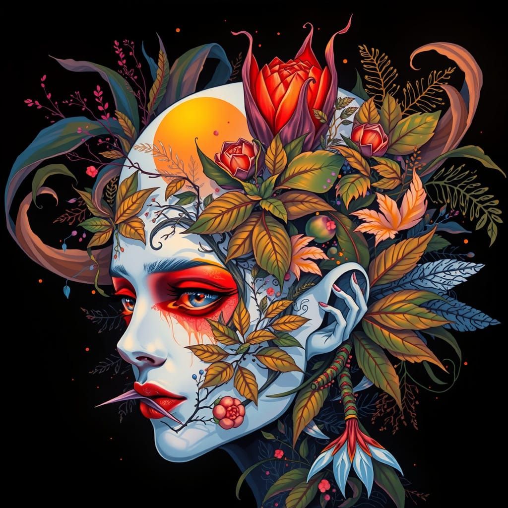 Introspective Mystic Finds Solace in Nature's Tranquility